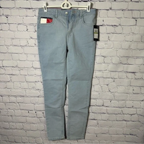 Tommy Hilfiger Light Blue Skinny Jeans for Girls - Picture 1 of 4